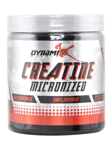 Creatine Micronized By Dynamik Muscle 300 Grams