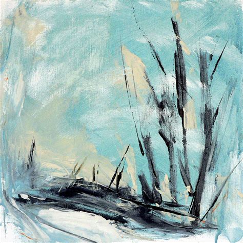 Winter Landscape Iii Painting By Jacquie Gouveia