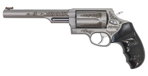 Taurus Judge 45 Colt 410 Gauge 5 Shot Revolver With Laser Engraved