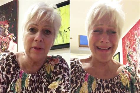 Denise Welch Bravely Talks About Her Battle With Depression In Social