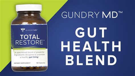 Total Restore Gut Health Blend Gundry Md Youtube