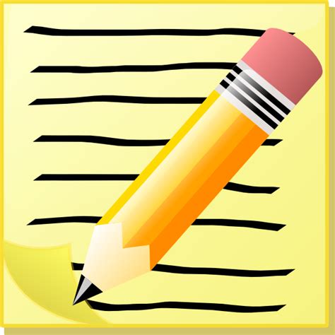Notepad Clip Art At Vector Clip Art Online Royalty Free