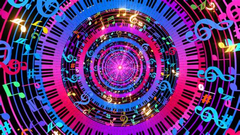 Colorful Music Bg Motion Graphics Videohive