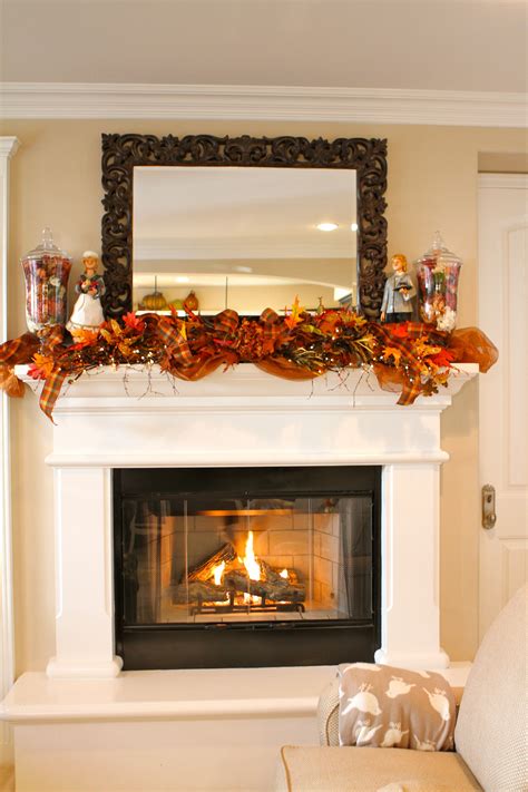I Wish I Had A Mantle So Pretty Fall Fireplace Decor Farmhouse
