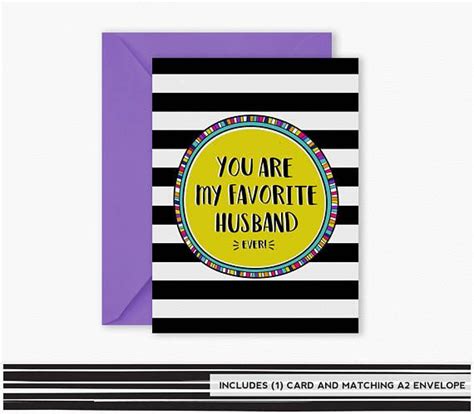you are my favorite husband ever anniversary card funny etsy funny anniversary cards funny