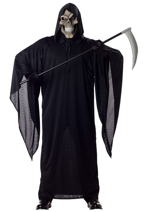 Halloween Cosplay Clothing Grim Reaper Death Costume Party With Screepy
