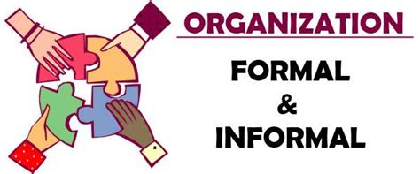Types Of Organisation Formal And Informal Disadvantages Examples
