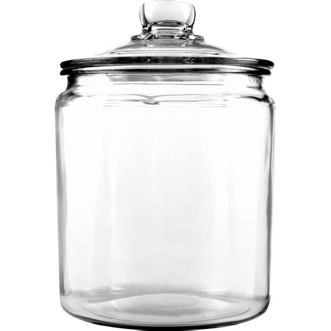 Buy Anchor Hocking Glass 1 2 Gallon Glass Heritage Hill Jar With Lid 2 Piece Online At Lowest