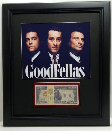 Goodfellas Custom Framed Display Gold Record Outlet Album And Disc
