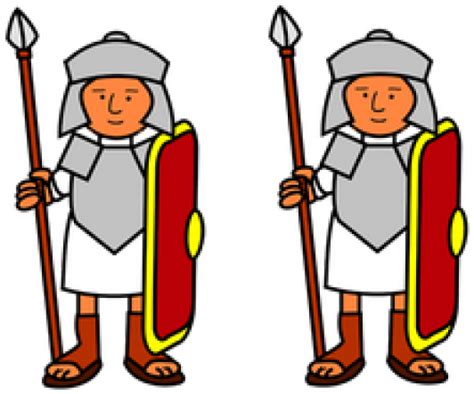 Roman Warriors Clipart Gideon Roman Soldier Clip Art Png Download