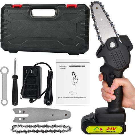 Buy Chainsaw Cordless 4mini Handheld Pruning Electric Chain Saw