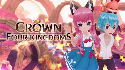 Crown Four Kingdoms Anime Style Kingdom War Mobile Mmorpg