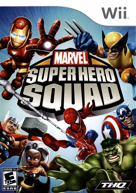 Marvel Super Hero Squad Wii Game Rom Nkit And Wbfs Download