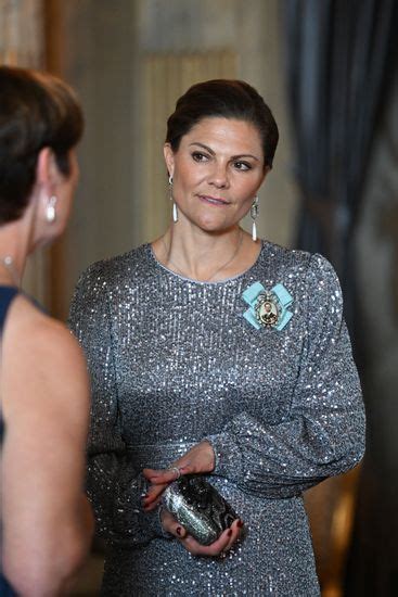 Crown Princess Victoria Sweden Welcomes Members Editorial Stock Photo