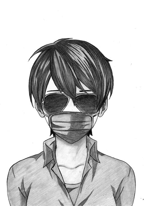Https://tommynaija.com/draw/how To Draw A Anime Character With A Mask