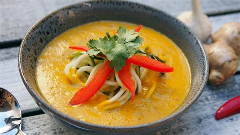 Coconut Curry Soup Vitamix Blender Recipe Raw Blend