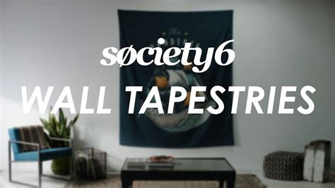 Wall Tapestries From Society6 Product Video Youtube