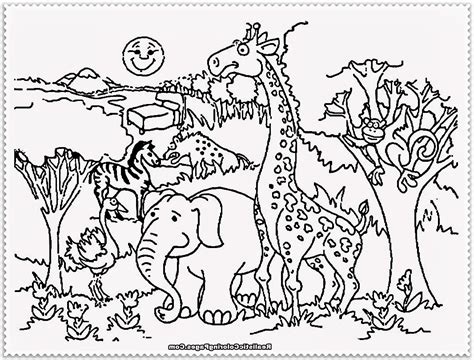Zoo Coloring Pages For Kids At Free Printable