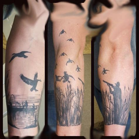 Top More Than 59 Waterfowl Duck Hunting Tattoos Incdgdbentre