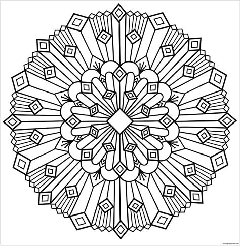 Oleh raihanwarji3 12 agu, 2021 glaxosmithkline wikipedia baca selengkapnya global pharma company logo. Art Deco Mandala Coloring Page - Free Coloring Pages Online
