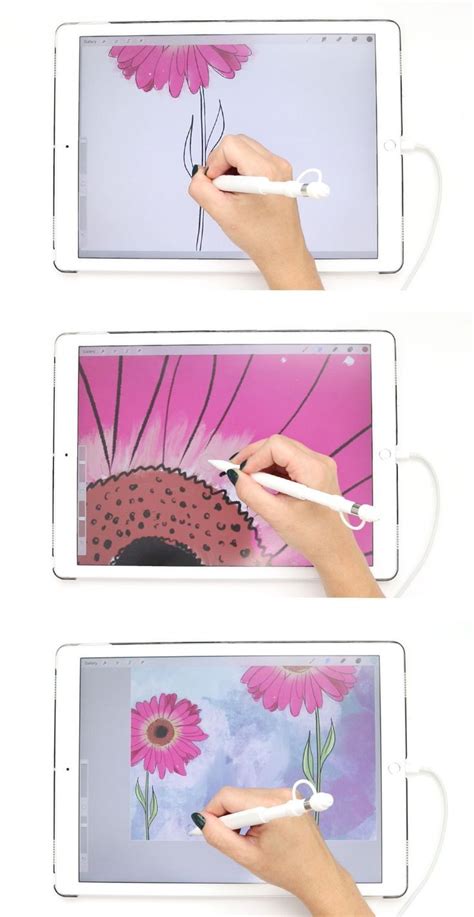 Learn How To Paint On Your Ipad In Procreate Ipad Kunst Ipad Case Diy