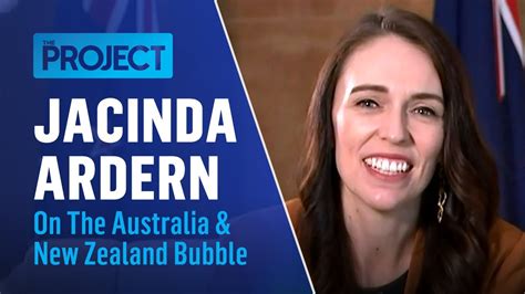 jacinda ardern chats with carrie bickmore about the australia nz travel bubble youtube