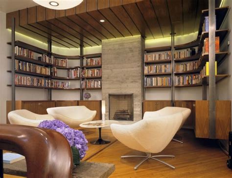 Below are some home library ideas to help you figure out which design style suits you! Picture Of Modern Home Library Design