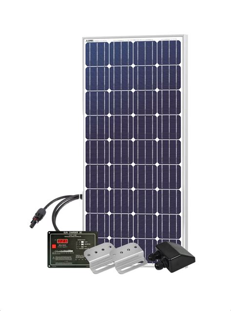 150 Watt 12 Volt Dc Rv Solar Panel Starter Kit Global Solar Supply