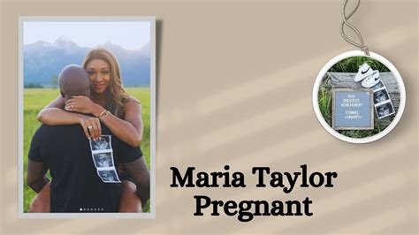 Maria Taylor Pregnant American Sportscaster Shared Good News On Social