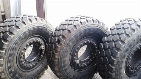 39585r20 Michelin Xzl Plus On Wheel Military Tires