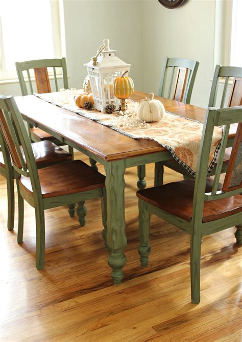 In the category of dining room contains the best selection for design. How to Update a Table with Chalk Paint - I Dig Pinterest