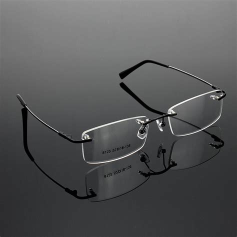 Unisex Rimless Glasses Lightest Rx Optical Eyeglasses Memory Titanium Spectacles Walmart Canada