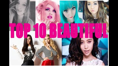 Top 10 Most Beautiful Beauty Gurus Youtube