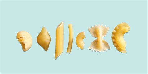29 Pasta Shapes And Types — Common Pasta Shapes And Names Cavatappi