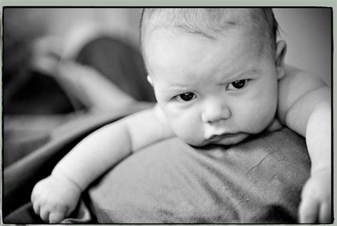 Denver Newborn Photographer Newborn Photography Grumpy Baby Newborn