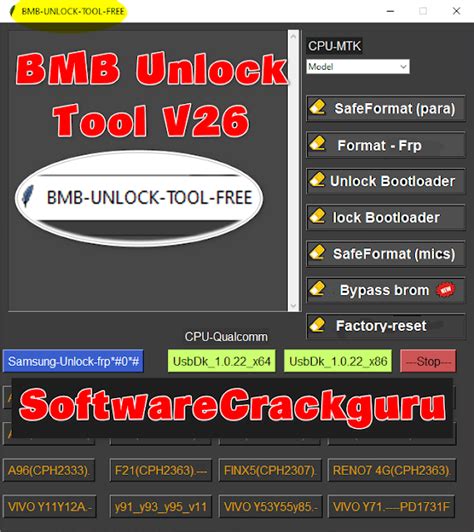 Download Bmb Unlock Tool Free V Added New Models
