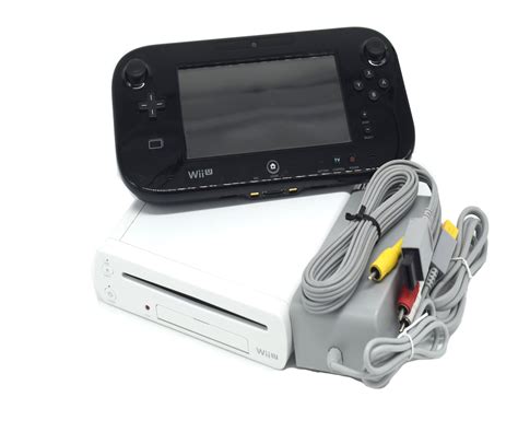 Nintendo Wii U Console 8gb White Complete With Gamepad Premium Setup Uk