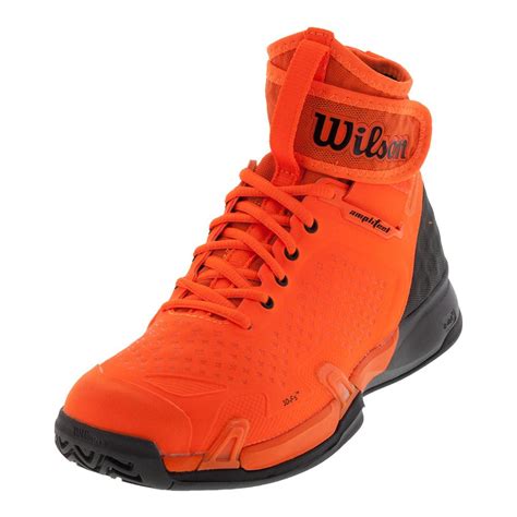 Wilson Unisex Amplifeel Tennis Shoes In Shock Orange And Magnet