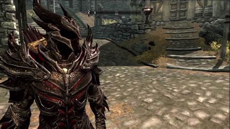 Elder Scrolls V Skyrim Daedric Armor VS Dragon Armor Stats Comparison