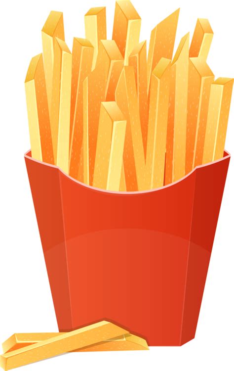 French Fries Clipart Design Illustration 9342706 Png
