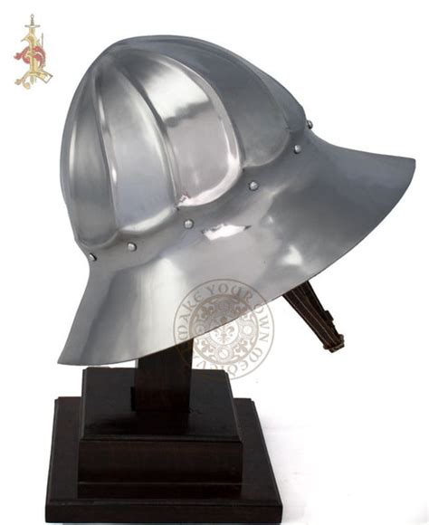 Burgundian 15th Century Medieval Re Enactment Helm 14 Gauge Make