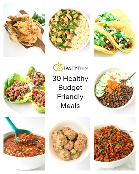 30 Healthy Budget Friendly Meals Tastythin