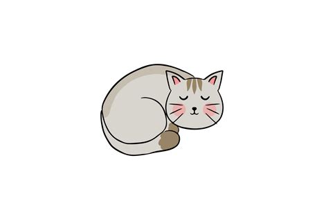 Cute Cat Illustration 1 Graphic By Custodestudio · Creative Fabrica