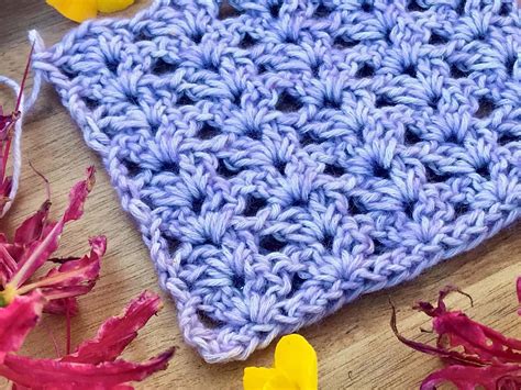 Iris Stitch Tutorial Beginner Crochet Video Tutorial Stitch
