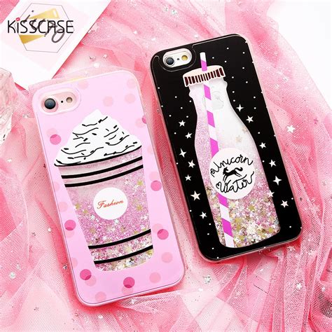 Kisscase Girly Phone Case For Iphone 7 8 6 6s Plus Cases Cover For