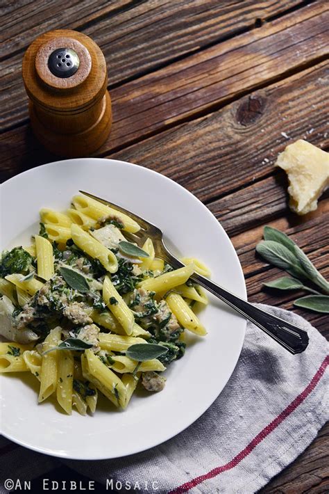 If that wasn't enough to inspire you to try this dish, we'll give you yet another reason: Gluten-Free Penne Pasta with Chicken Sausage, Sage, and ...