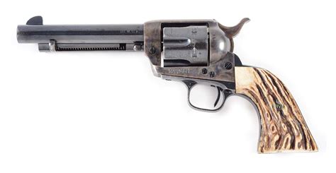C Colt Single Action Army 38 Wcf Revolver Auctions And Price Archive