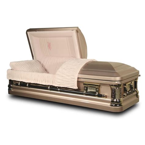 Shop Star Legacy Platinum Rose Deluxe 18 Gauge Steel Casket Free