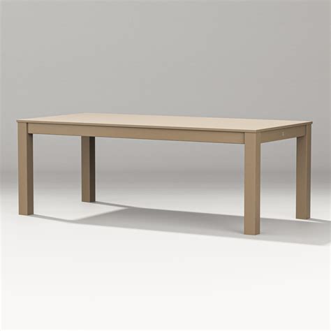 Polywood 84 Parsons Dining Table Pwddt4084 T11