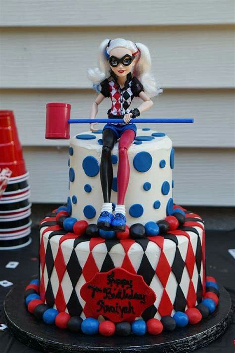 Harley has stolen the spotlight from potentially more interesting characters. Harley Quinn Birthday Cake by Providence Divine Cakes & Pastries, York Pa | Awesome Cakes ...